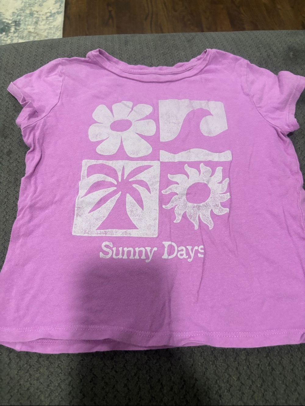 🟢10/$10 - Sunny Days Pink Graphic Kids T‑Shirt